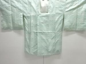 未使用品　市松模様織り出し米沢紬道行コート